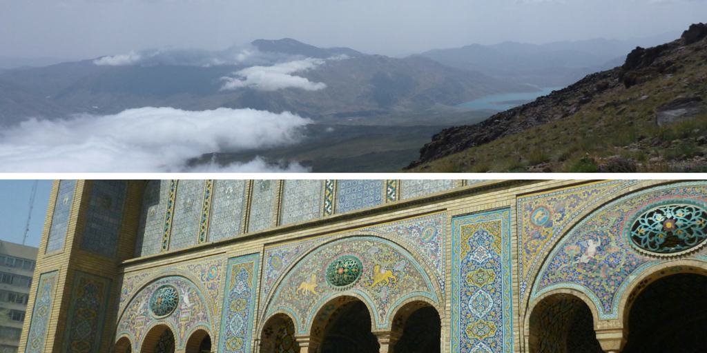 Zdjęcie gór Iran i Teheranu