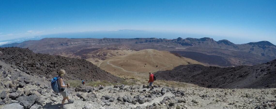 Podejście pod szczyt Pico de Teide