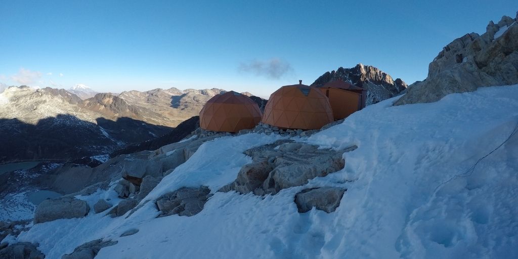 Huayna Potosi - Obóz wysoki