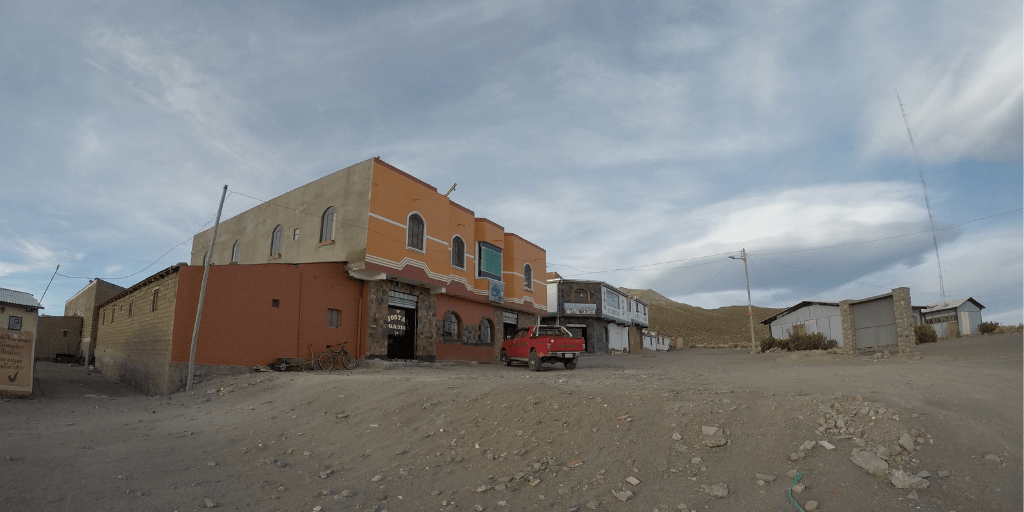 Nocleg w Boliwii - wioska Sajama
