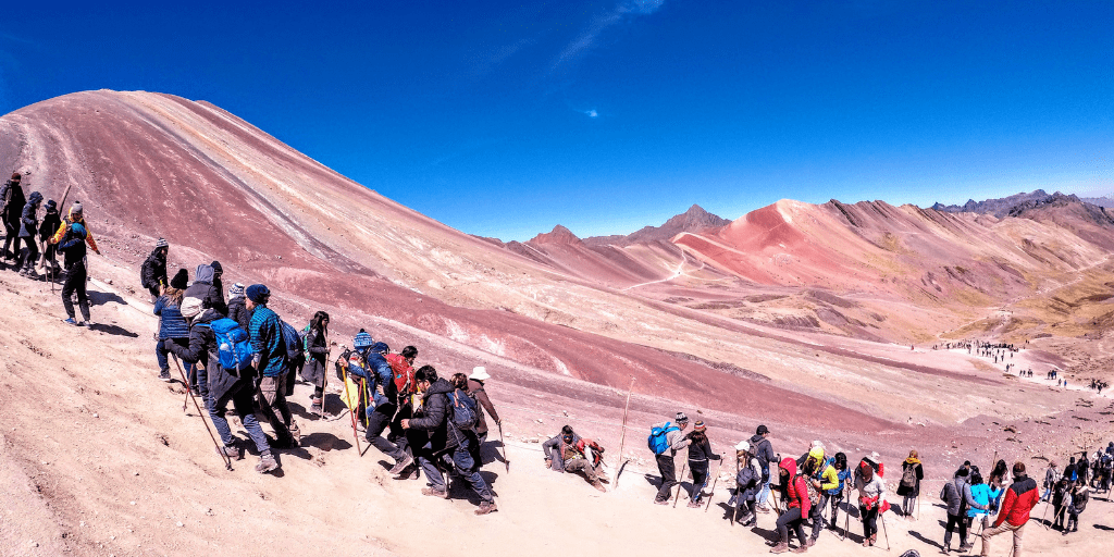 Peru zwiedzanie Góry Tęczowe