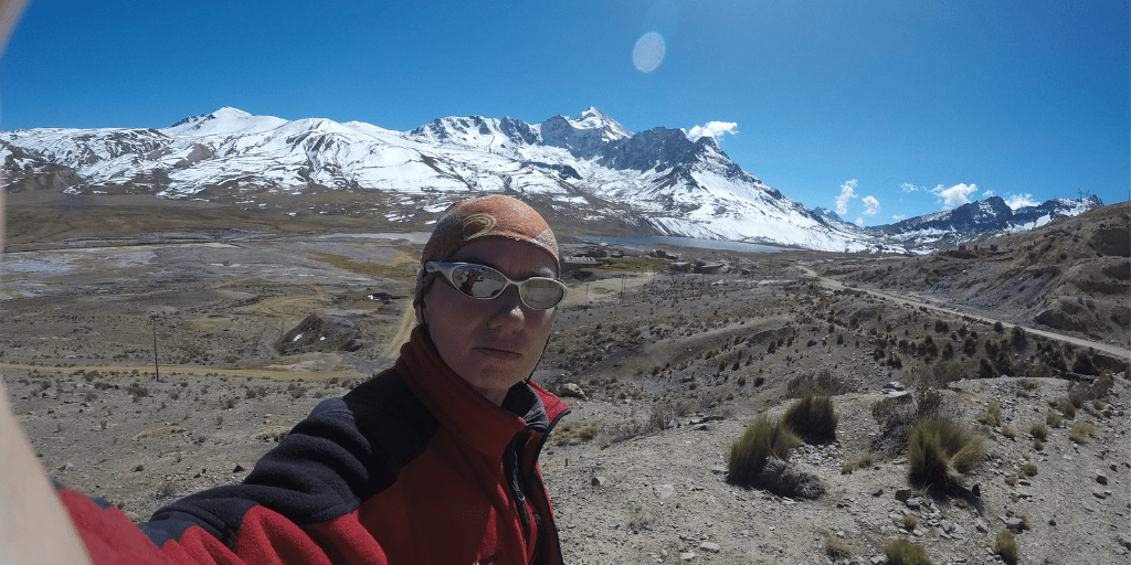 Boliwia FAQ - widok na szczyt Huayna Potosi